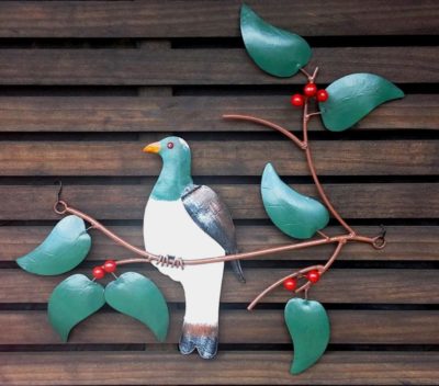 Kereru/Wood Pigeon On Branch