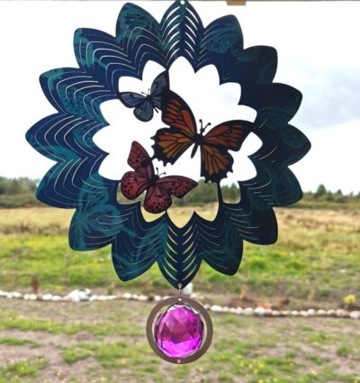 Butterfly Wind Spinner