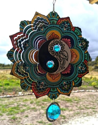 Yin Yang Wind Spinner