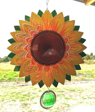 Sunflower Wind Spinner